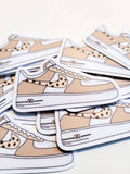 Coffee Sneaker Sticker