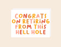 Retirement Card - Greeting Card