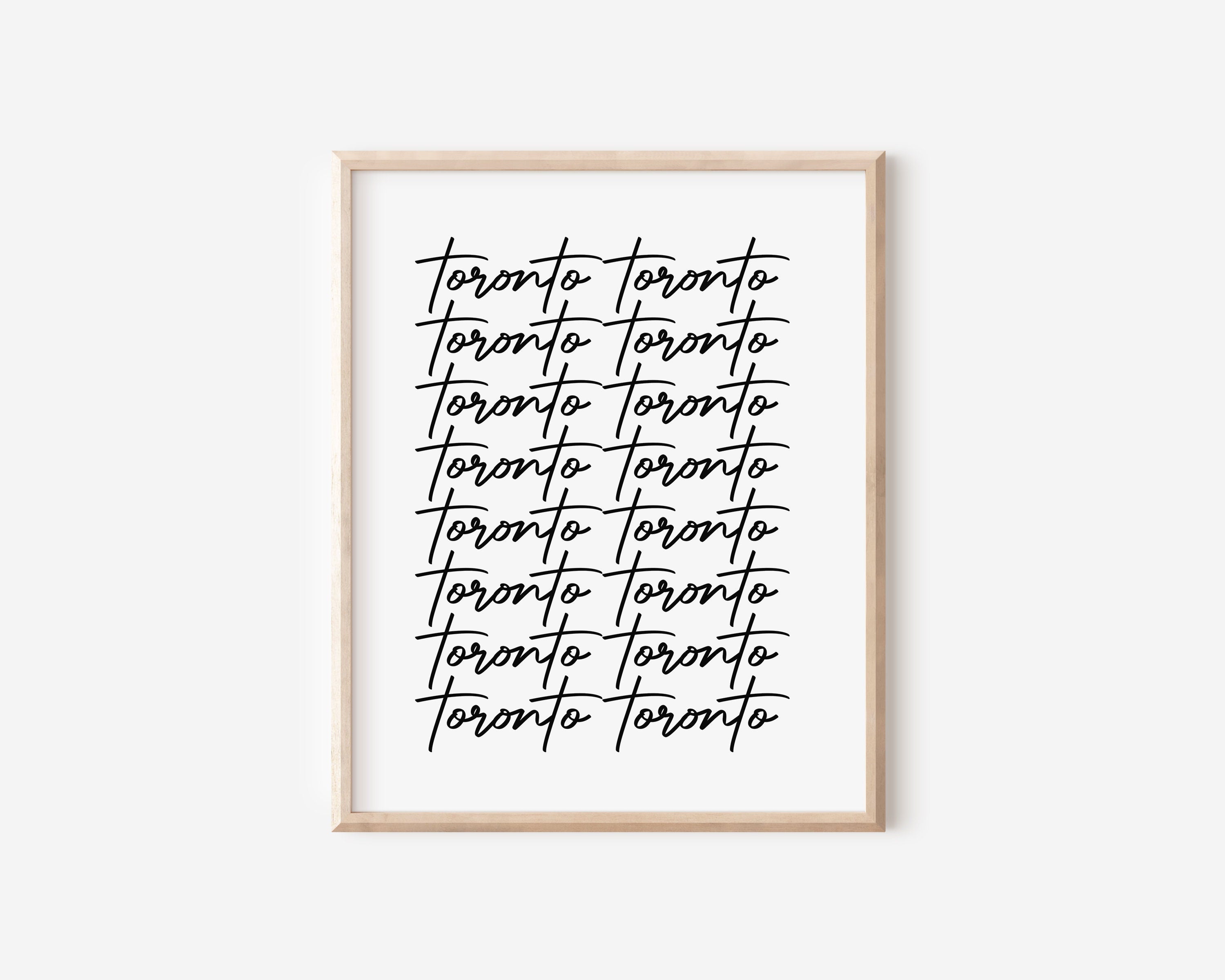 Toronto Print