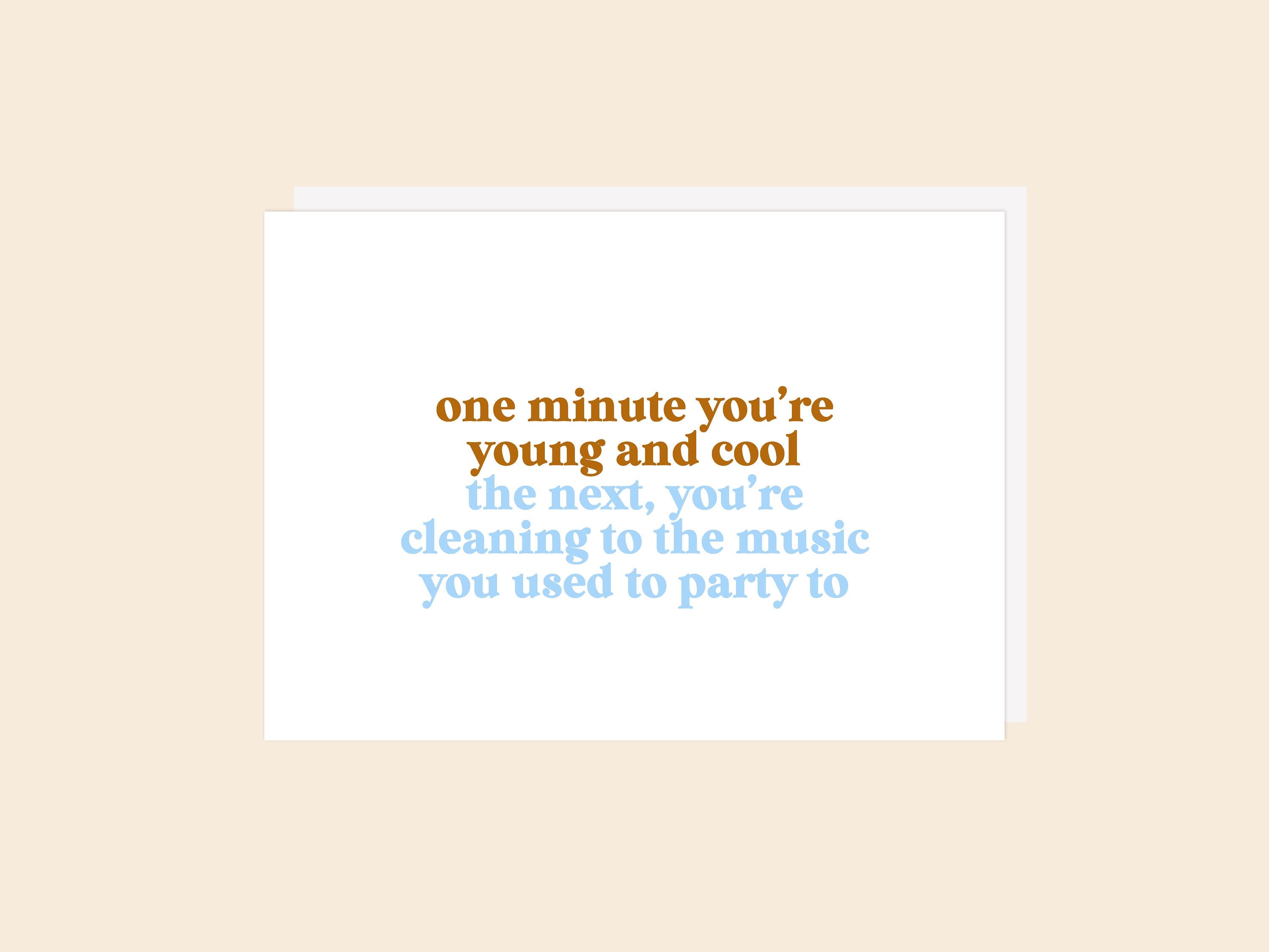 Cleaning Birthday - Greeting Card