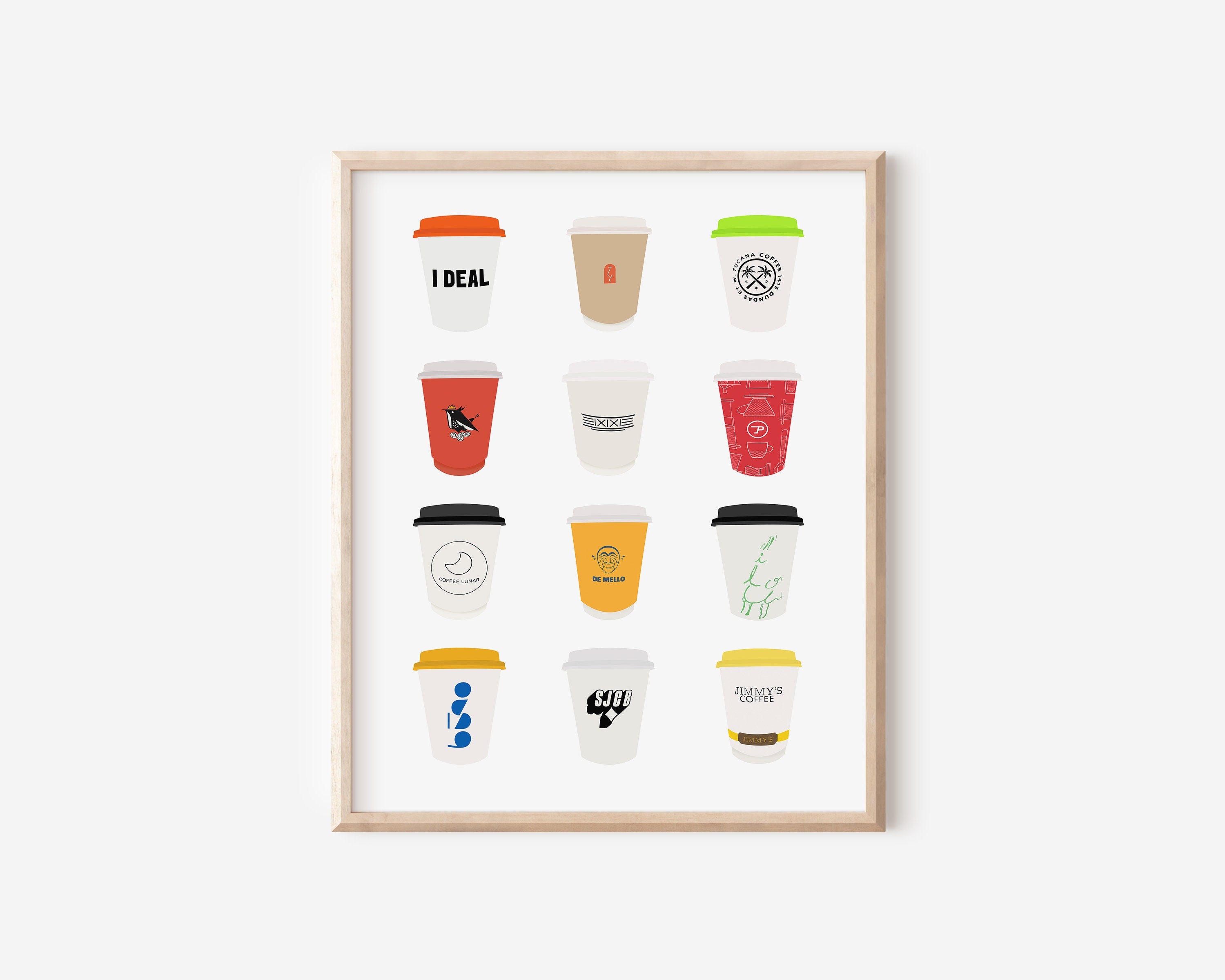 Toronto Coffee Shop Print V3