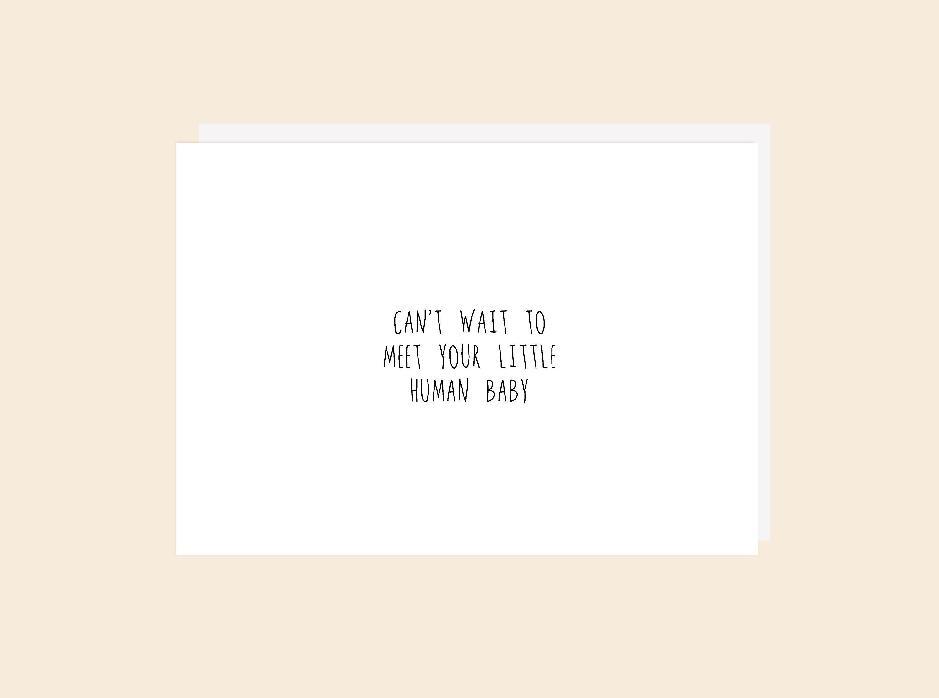 Little Human - Greeting Card