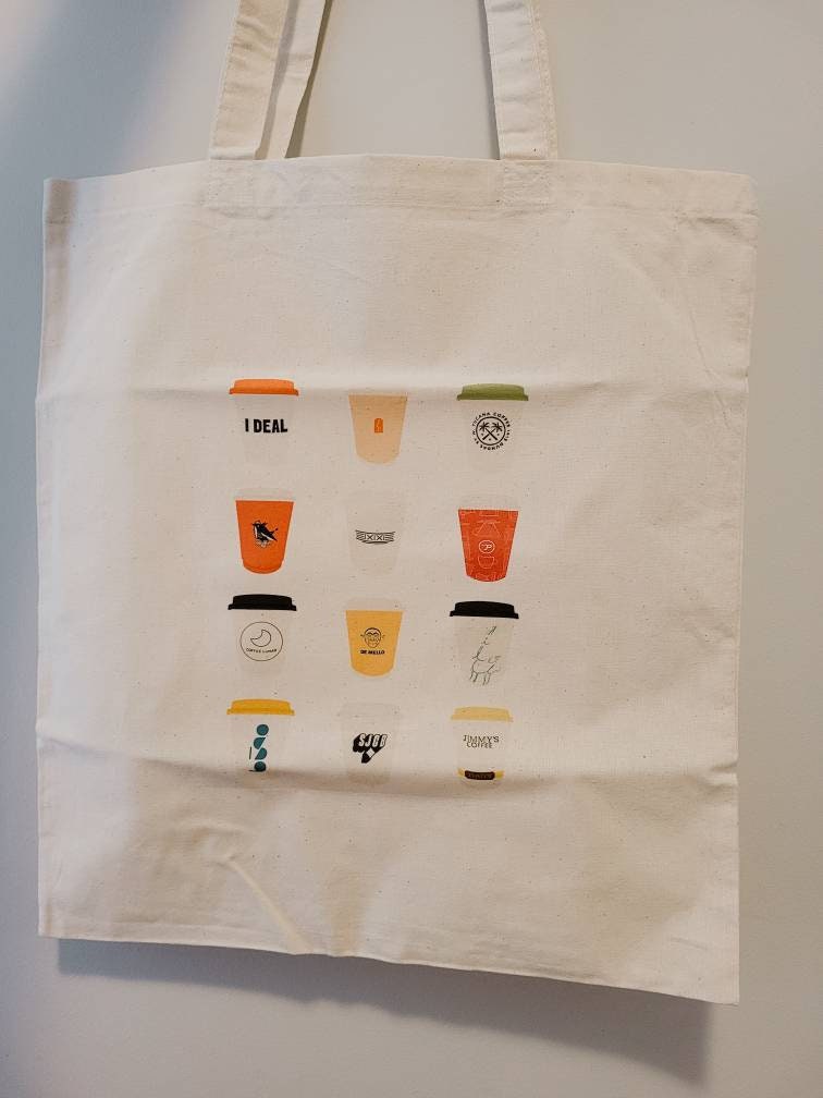 Tote Bag - Toronto Coffee Shops V3