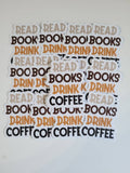 Read Books Drink Coffee Sticker