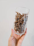 Stay Weird Glass Cup