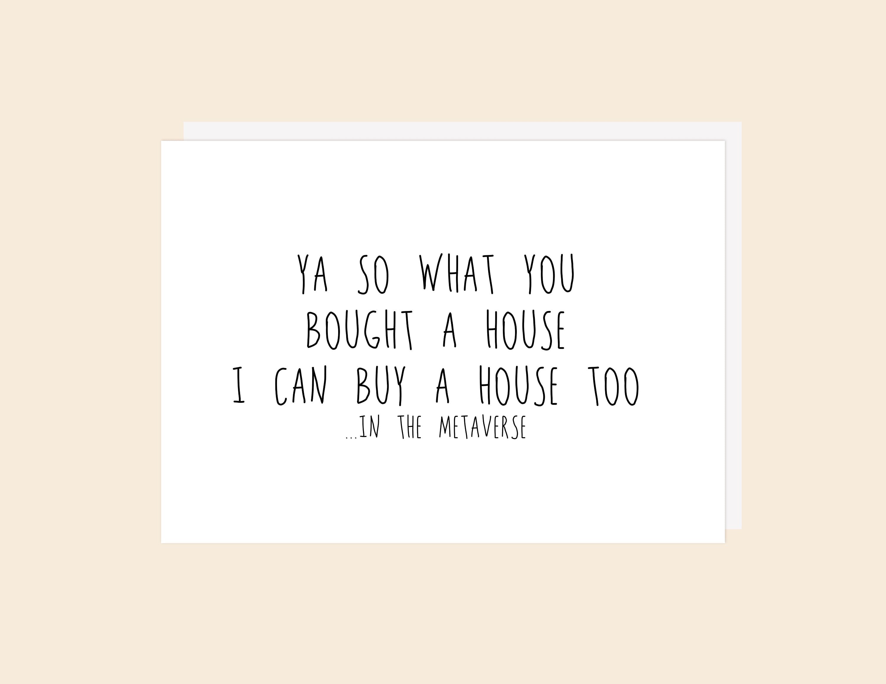 New Home  - Greeting Card