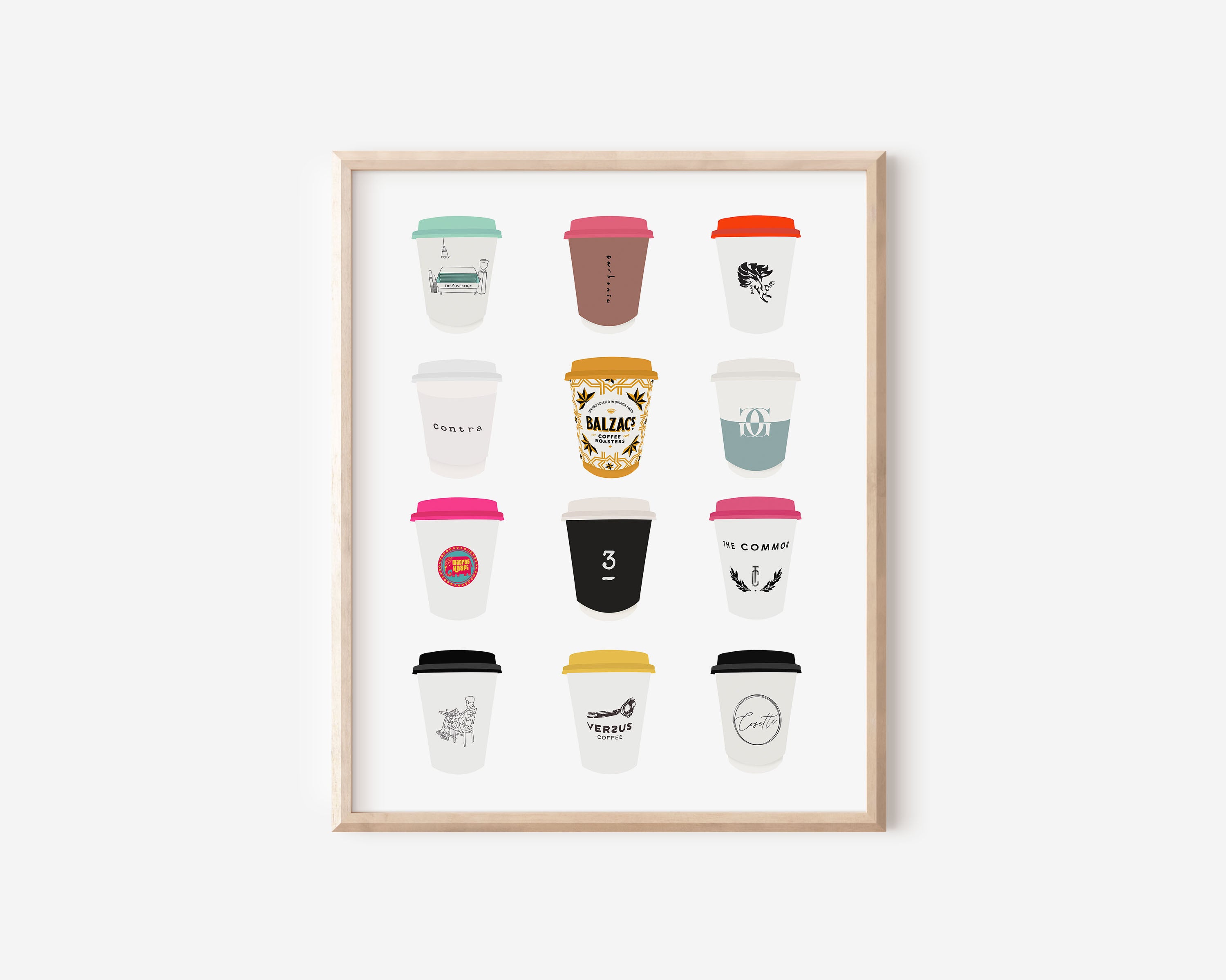 Toronto Coffee Shop V4 Print